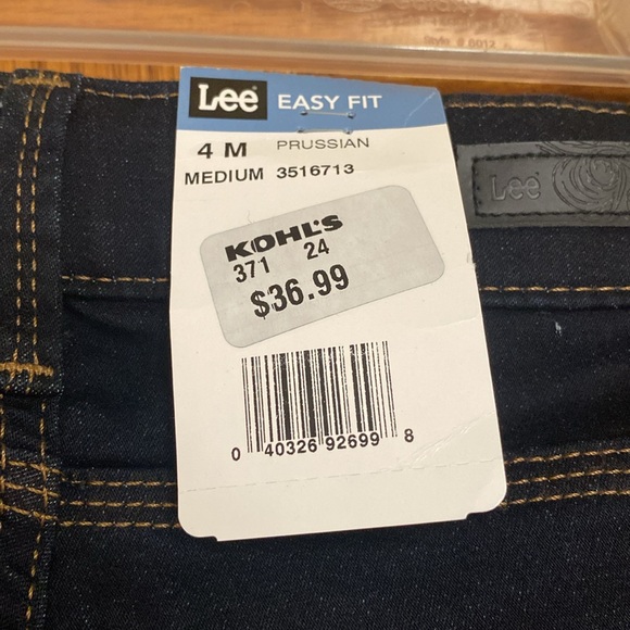 Lee Women’s Size 4 Medium Skinny Jeans say Fit Skinny Leg Jeans NEW - Picture 6 of 7